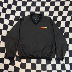 vintage primus band embroidered pullover windbreaker rare size large